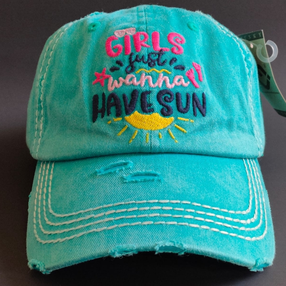 KB ethos vintage girls just wanna have fun hat